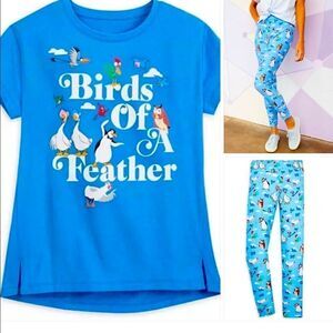 NWT DISNEY BIRDS KF A FEATHER OUTFIT